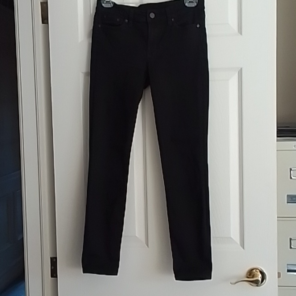 J Crew toothpick black jeans
